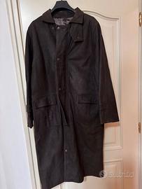 Australiano Giaccone Pelle Lungo Nuovo Saldi 80%