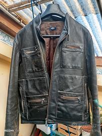 giacca pelle uomo 