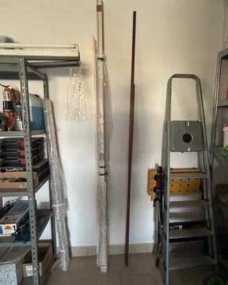 Battiscopa pvc bianco