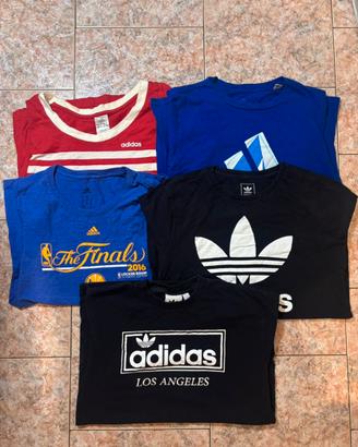 Lotto 5 T- Shirt Adidas taglia S