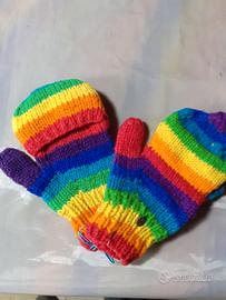 guanti in lana nepalese