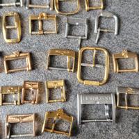  Lotto Fibbie Omega Longines Zenith IWC GP Eterna 