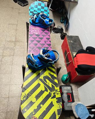 Tavola da snowboard Volkl Squad Rocker 158