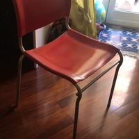 Sedie Calligaris in cuoio