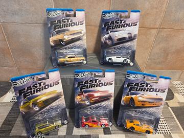 hotweels set Fast & Furious 
