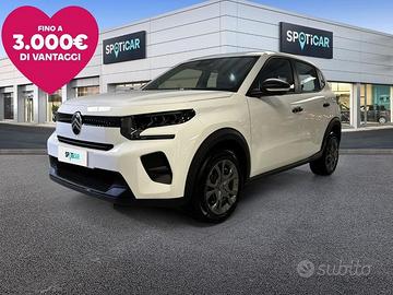 Citroën C3 Turbo 100 cv Manuale YOU