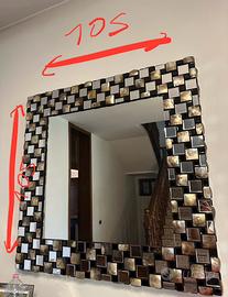 Specchio quadrato di design