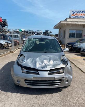 RICAMBI AUTO NISSAN MICRA K 12 2006 GRIGIA
