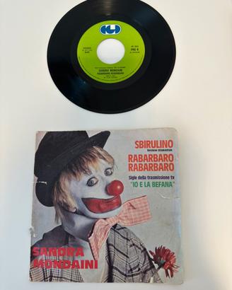 Vinile 45 Giri Sbirulino - Sandra Mondaini (1978)