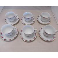 SET TAZZE CON PIATTINO  "VINTAGE"