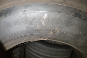 Gomma 245/70/19.5 fulda