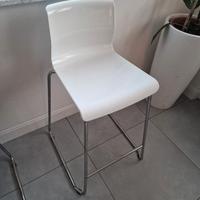 Sgabelli da cucina alti bianchi