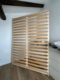 Doghe letto matrimoniale nuove 140x200