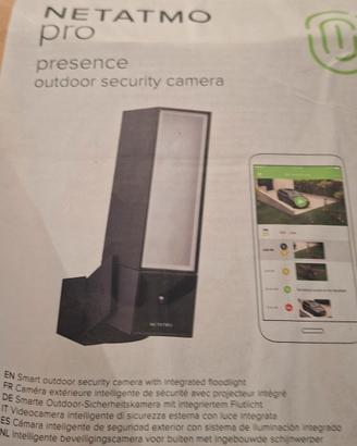 netatmo pro bticino videocamera con faretto integr