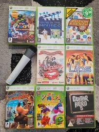 giochi + microfono per XBOX 360