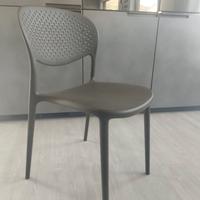 4 Sedie Connubia Abby Terra Opaco