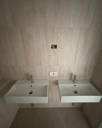 Coppia Lavabi Globo T-Edge 600x470 + Rubinetti