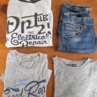 PACCHETTO PROMO BIMBO 8/9 ANNI TONALITA' GRIGIO/BL