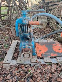 compressore e cambio botte liquame 