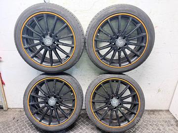 4 Cerchi In Lega R18 AMG Mercedes Classe A B CLA W
