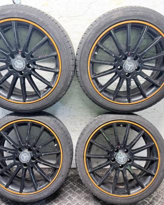 4 Cerchi In Lega R18 AMG Mercedes Classe A B CLA W