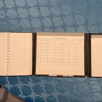 Agenda Memorandum da tavolo vintage