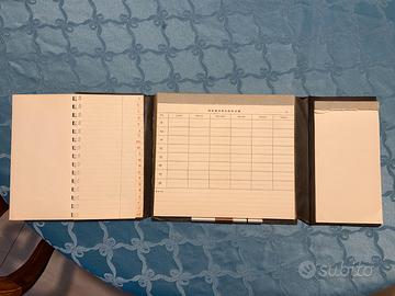 Agenda Memorandum da tavolo vintage
