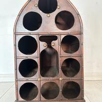 Cantinetta Portabottiglie Vintage in Legno
