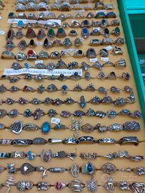 stock anelli Argento 925/1000