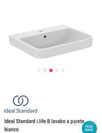 Ideal Standard i.life B lavabo a parete bianco