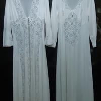 Camicia da notte+vestaglia eleganti mai indossate