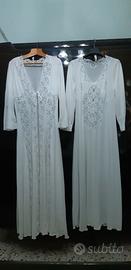 Camicia da notte+vestaglia eleganti mai indossate