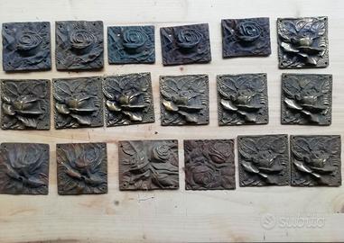 Lotto di fregi per mobili antichi