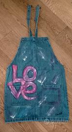 salopette in jeans, kiabi 