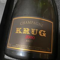 Champagne krug vintage 2000 sboccatura 2015 box