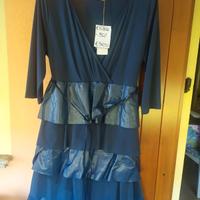 Vestito da donna colore blu