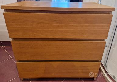 Cassettiera Ikea MALM 3 cassetti