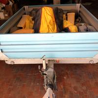 Rimorchio - carrello per auto+ gokart