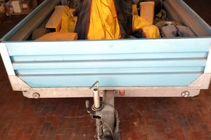 Rimorchio - carrello per auto+ gokart