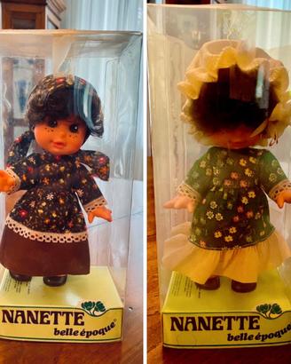 Coppia di bamboline “Belle Époque” Fiba anni 70