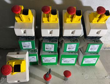 SCHNEIDER ELECTRIC pulsanti di arresto emergenza
