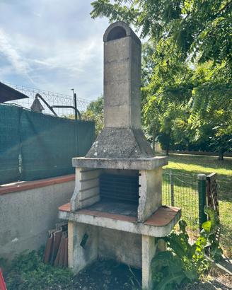 Barbecue in pietra 130x70x290