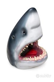 Scultura testa squalo gigante - pezzo scenografico
