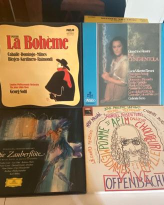 LP vinili cofanetti  di musica classica