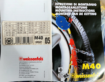 Catene da neve - Weissenfels - gruppo 05 - M40