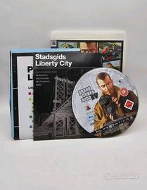 Gta Grand Theft Auto IV 4 Con Mappa Ps3 Playstatio