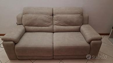 Divano 3 Posti con Doppio Relax Elettrico