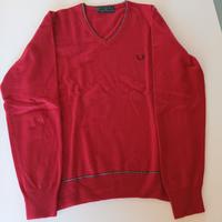 maglione fred perry rosso taglia M da uomo