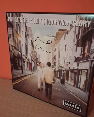 Oasis-LP Autografato. What's the story...