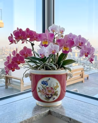 CACHEPOT Richard Ginori DOCCIA Porcelain Italy '50